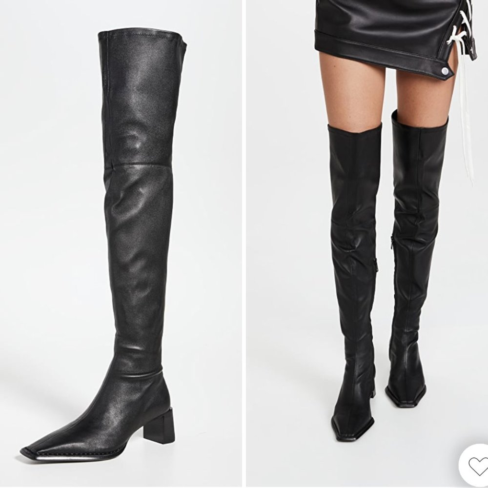 Alexander Wang Aldrich Thigh-high Over the Knee Boots IT 38